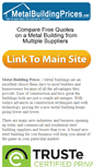 Mobile Screenshot of metalbuildingprices.net